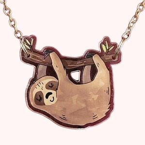 💛 4/$20 | Cute Sloth Necklace